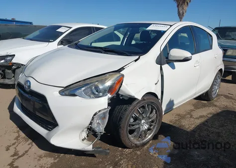 2016 Toyota Prius C Two z USA, uszkodzony, nr VIN JTDKDTB36G1116460